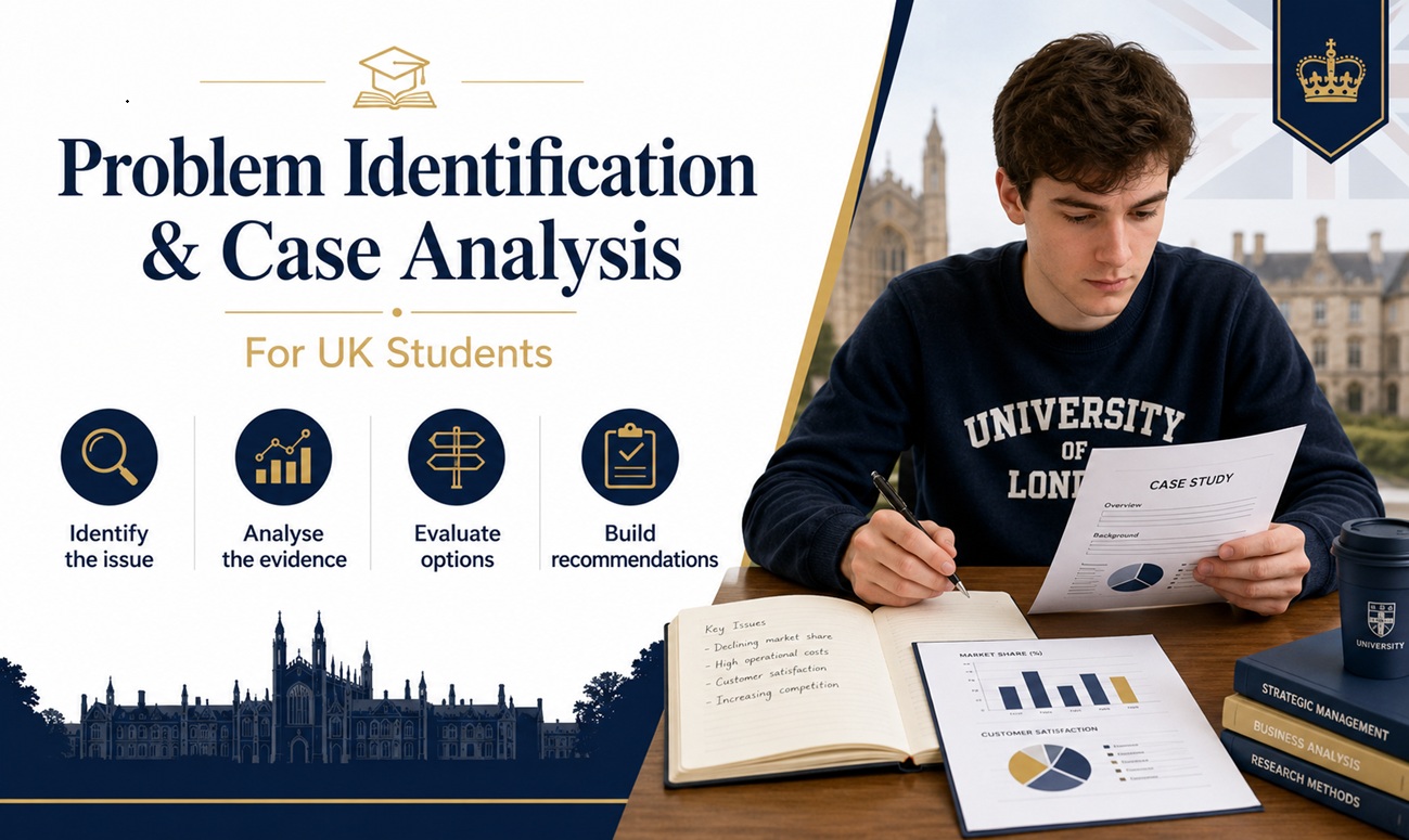 Problem identification and case analysis for UK students