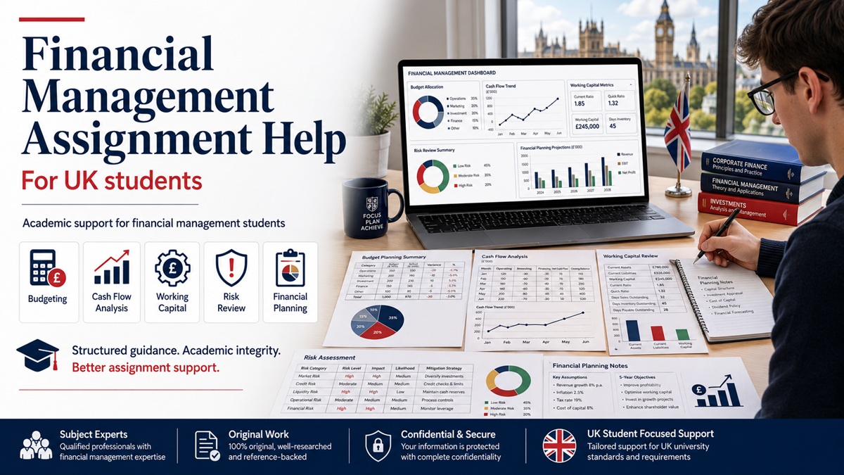 Financial Management Assignment Help for UK students