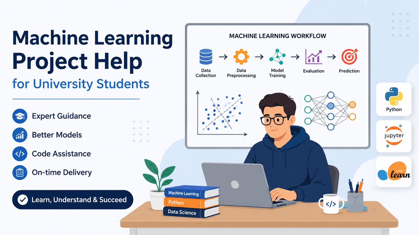 Machine learning project help for university students