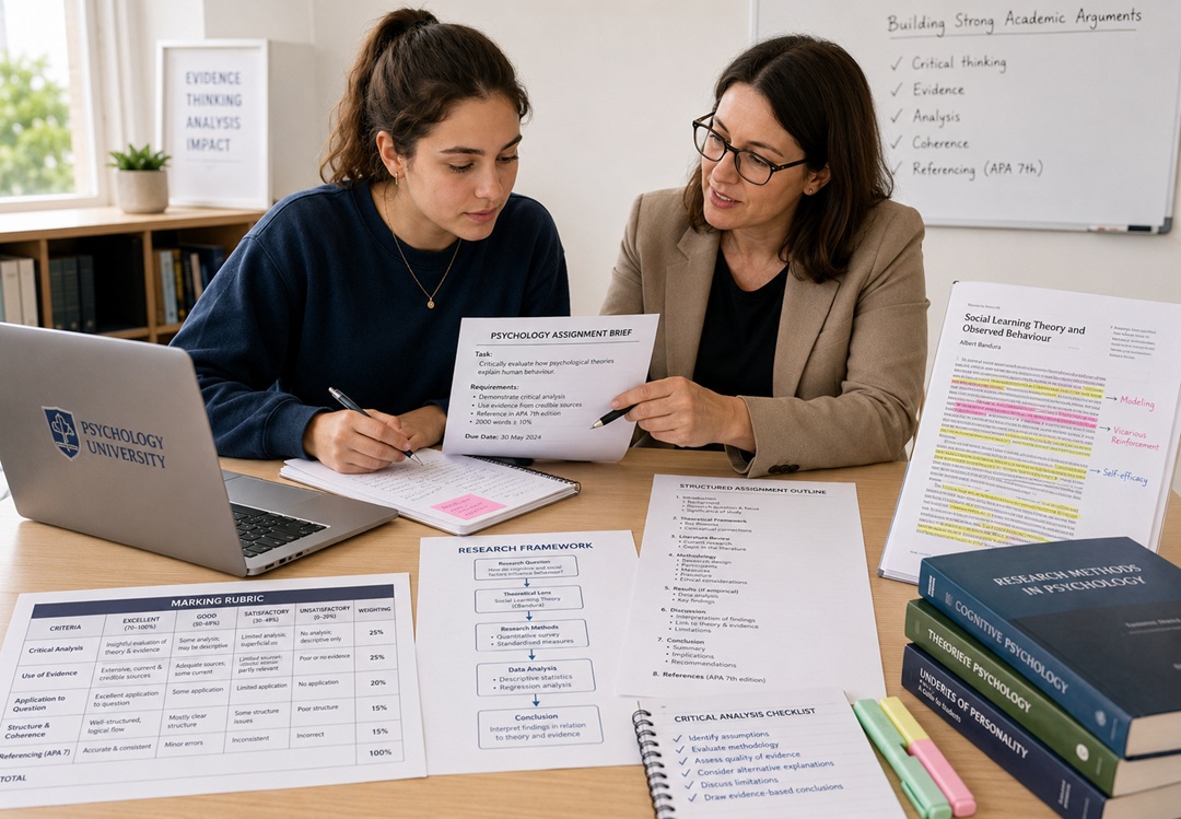 Psychology assignment help for UK students