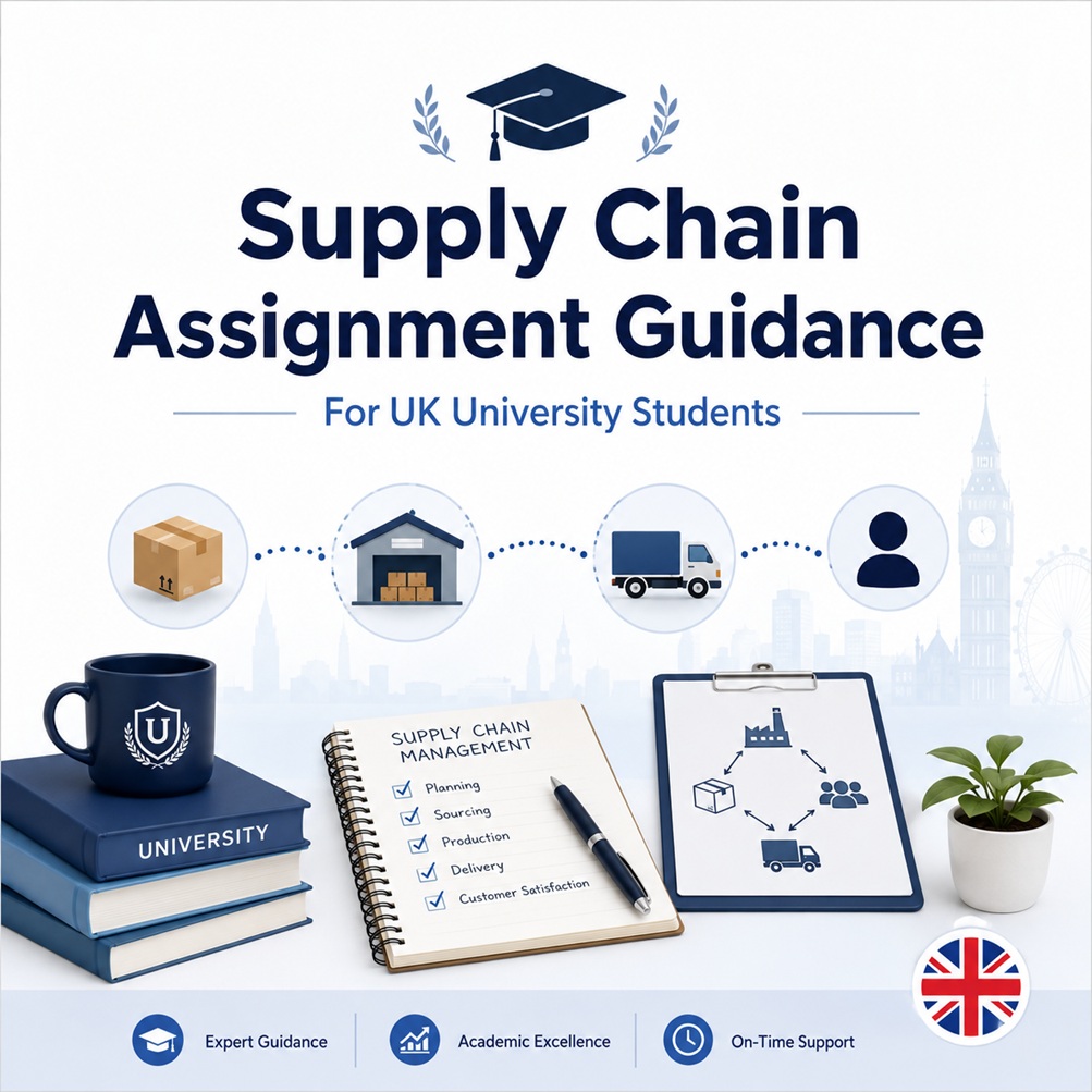 Supply chain assignment guidance for UK university students