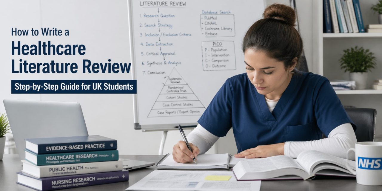 How to Write a Healthcare Literature Review Step-by-Step